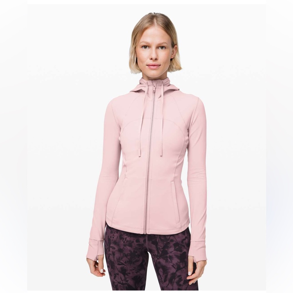 Lululemon Athletica Light Pink Hooded Jacket